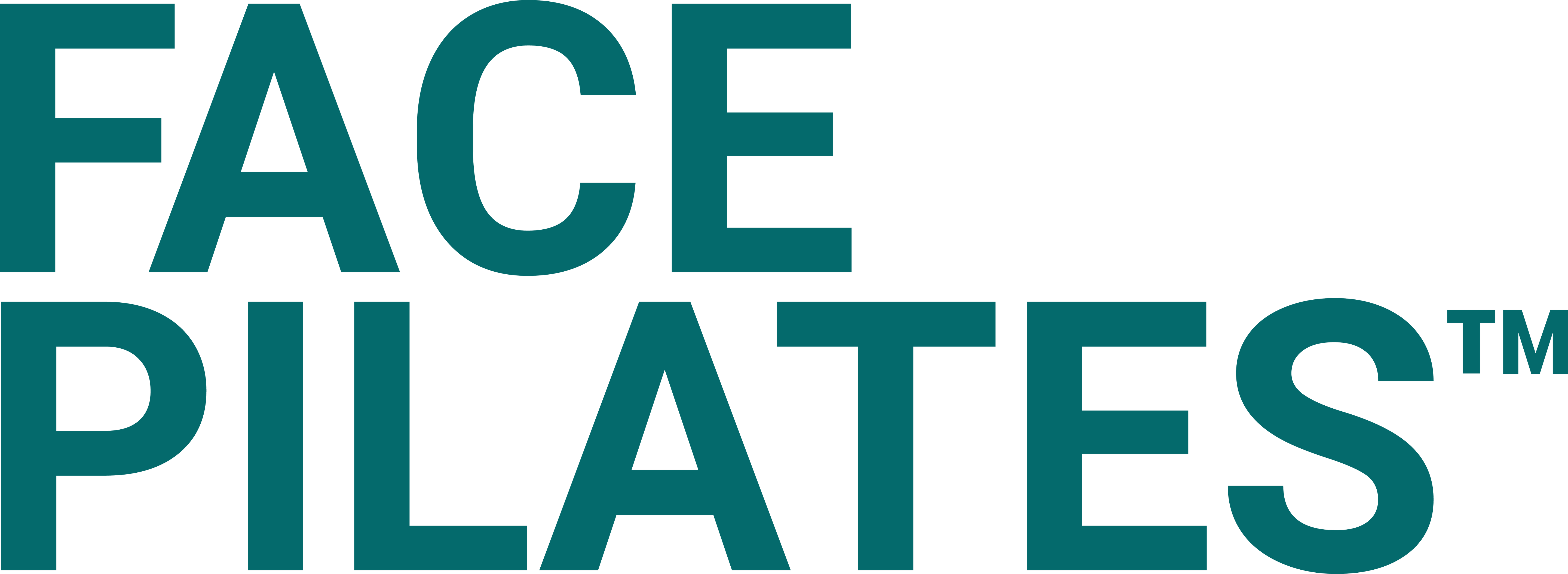 Face Pilates Logo in teal