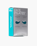 Box of Face Pilates eye masks on a white background