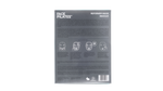 The back of a gray Face Pilates Reformer Mask Masque box, featuring product text, four illustrated face mask diagrams, and a barcode on a white background.
